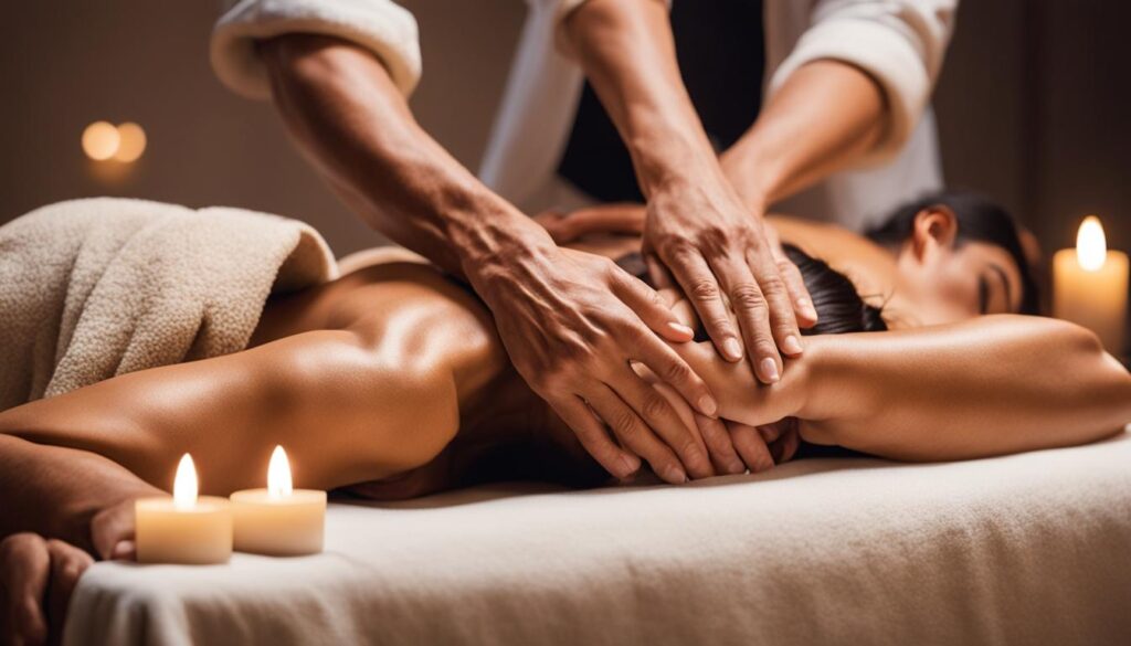 Swedish massage for relaxation